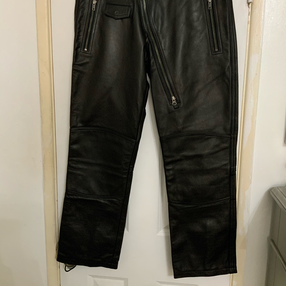 Full hide leather pants (heavy weight) - Picture 2 of 5